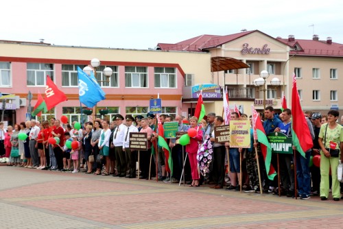 День Независимости Республики Беларусь отметили на Зельвенщине